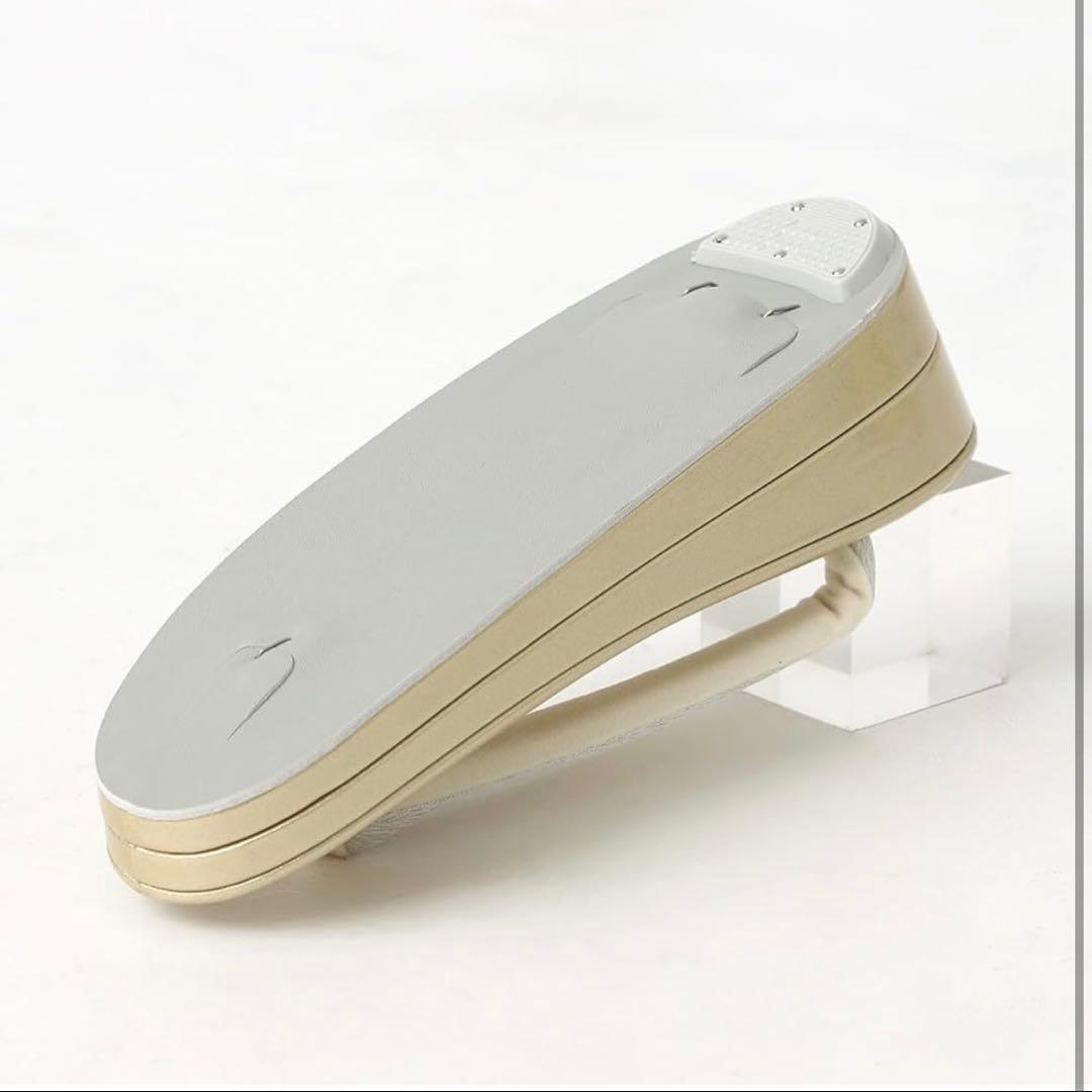 草履バックセット　銀ミンク　Fサイズ　銀