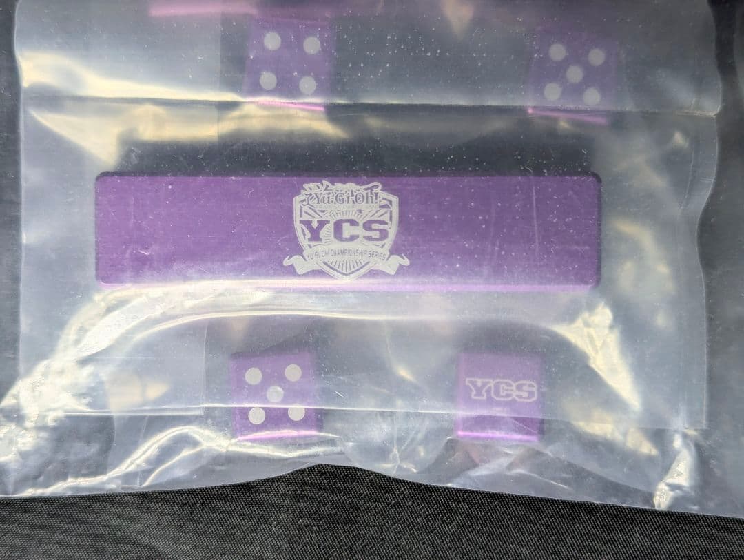 遊戯王 YCS 2025 ダイス 紫 パープル メタル マグネット