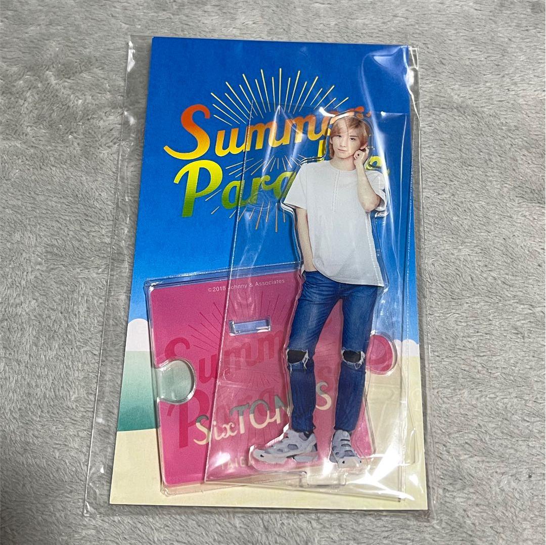 SixTONES 京本大我 サマパラ 2018 アクスタ 未開封 京本大我 SixTONES 未