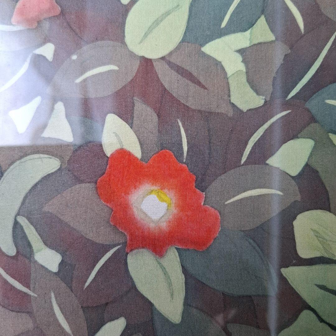 日展作家花房花子作 椿