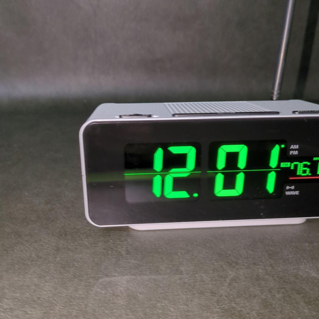 SEIKO セイコー ラジオ搭載 交流式 電波 目覚まし 時計 DL213w - メルカリ