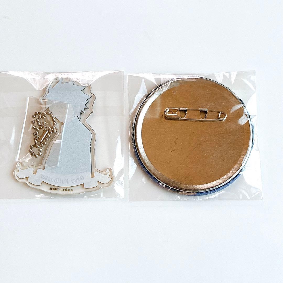 FAIRY TAIL 缶バッジ アクキー アクリルコースター グレイ 9個