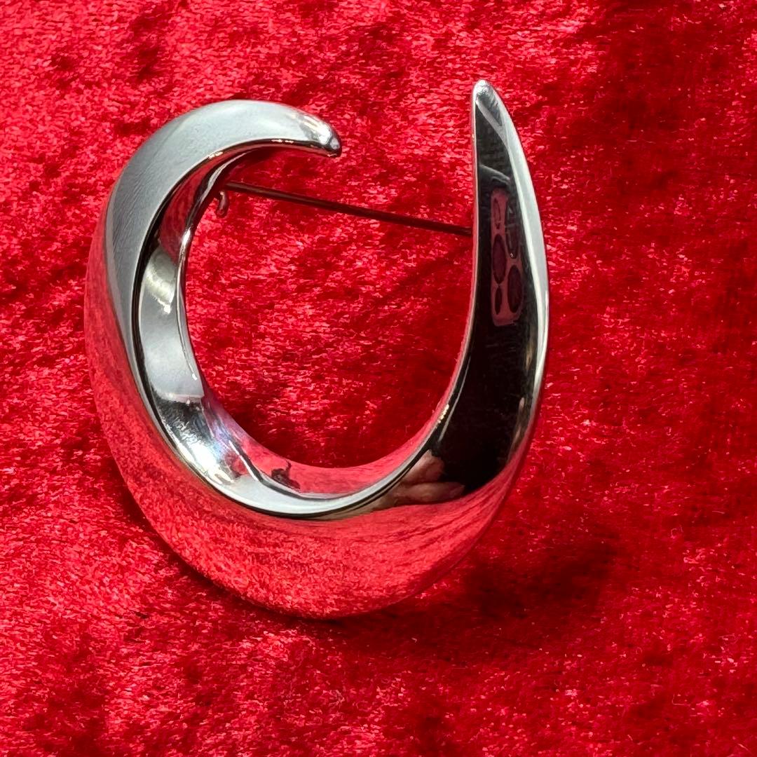 ハンスハンセン 三日月 ブローチ HAH ジョージジェンセン