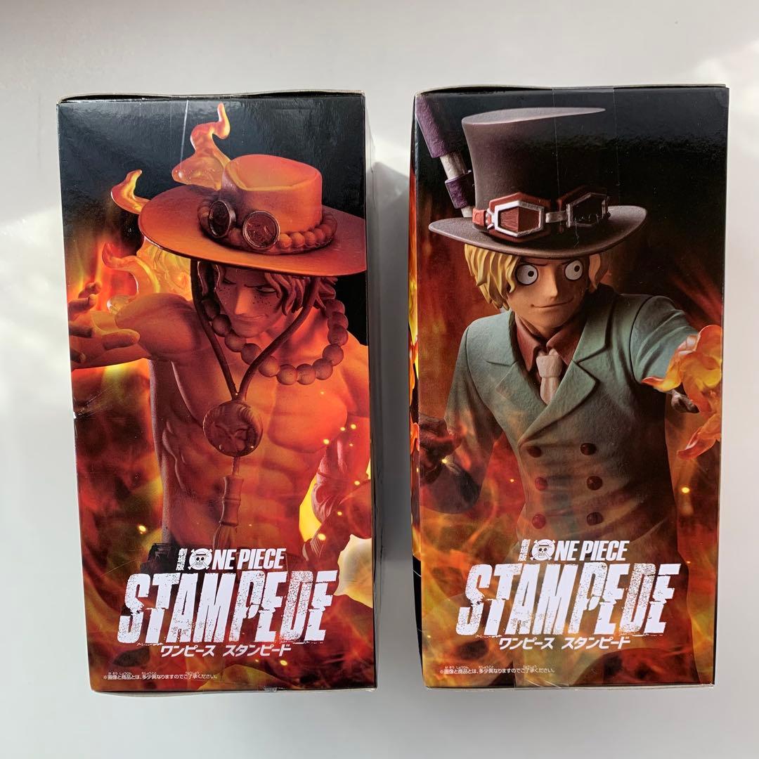 ワンピース　スタンピード　サボ　ポートガス・D・エース　フィギュア　プライズ