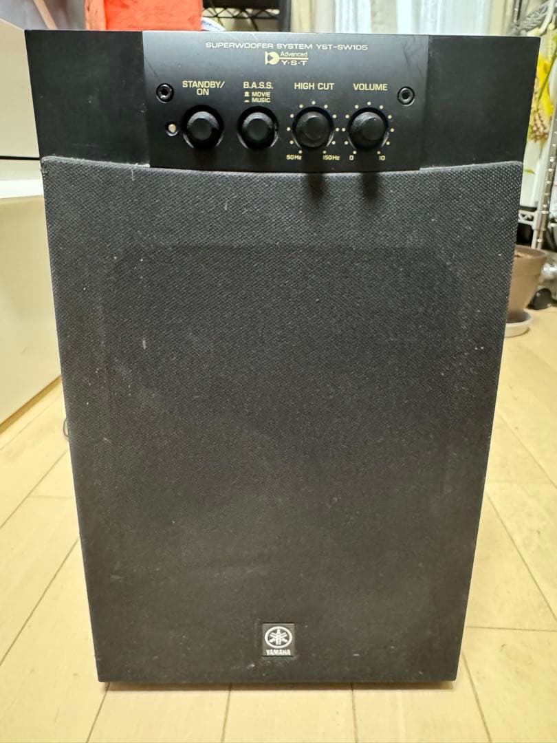 YAMAHA YST-SW105 サブウーファー - メルカリ