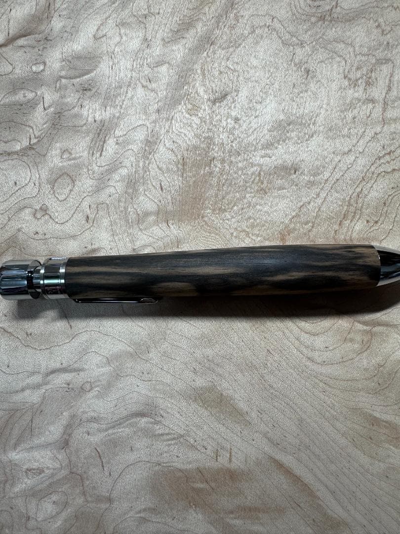 【工房楔　グラッソ】黒柿孔雀杢