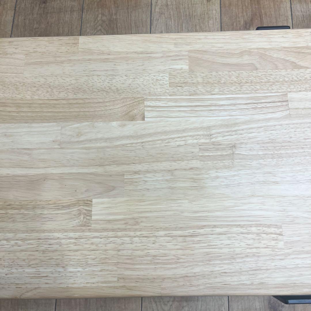 KANADEMONO ダイニングテーブル 120×40ラバーウッドナチュラル