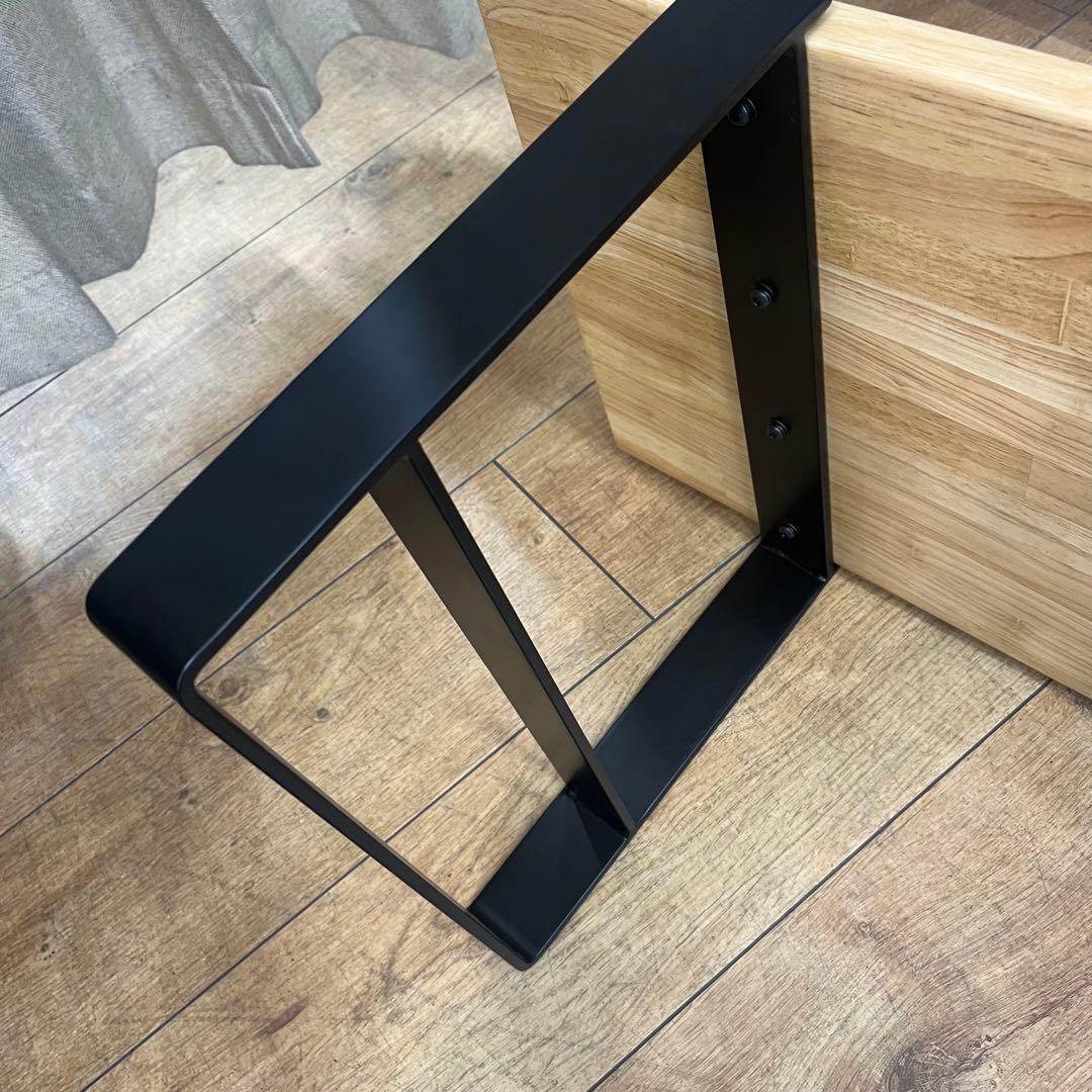 KANADEMONO ダイニングテーブル 120×40ラバーウッドナチュラル