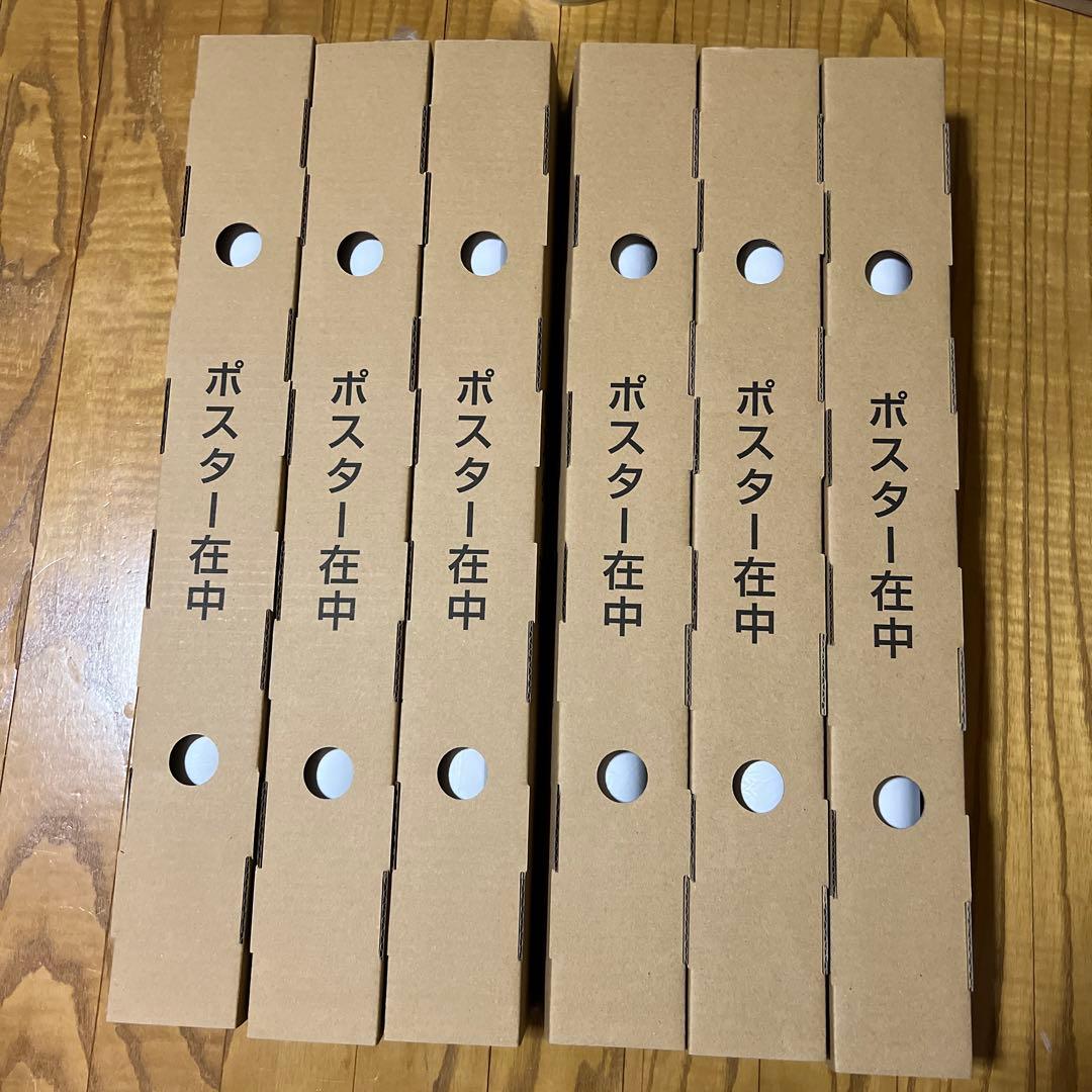 水樹奈々 復刻版B2告知ポスター 6種類 コンプリートセット 非売品 特典