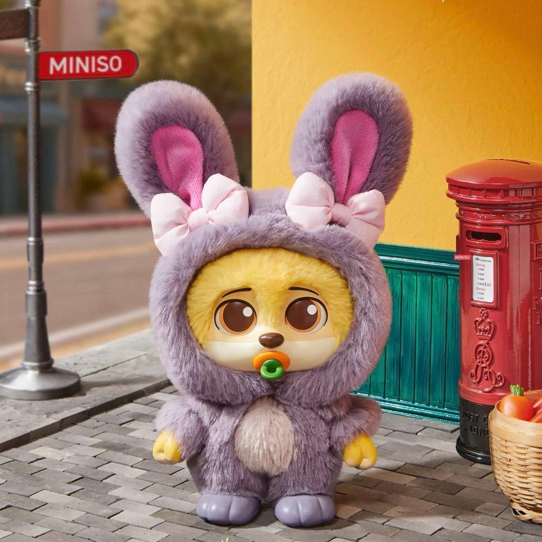 即日発送】ズートピア MINISO フィニック ぬいぐるみ 城市居民