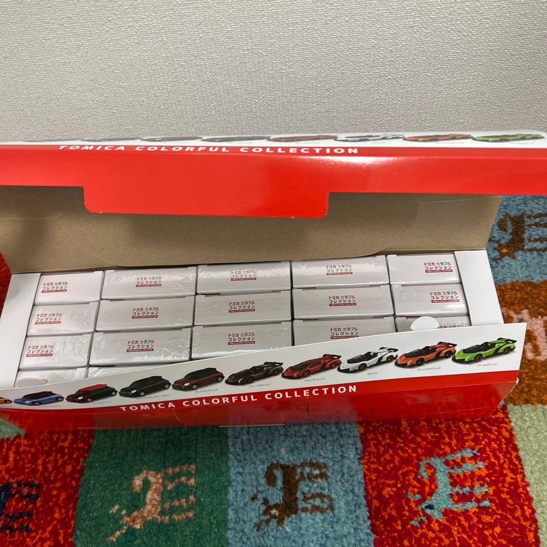 331 トミカ カラフルコレクション　20台