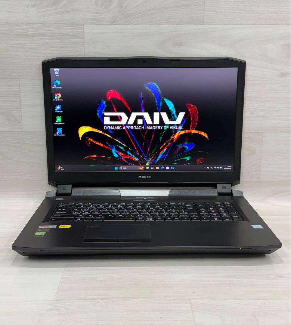 9世代RTX i7メモリー32GB/512GB+1TB / 17.3型 4K 9世代RTX i7メモリー32GB/512GB+1TB / 17.3型 4K 9世代RTX i7