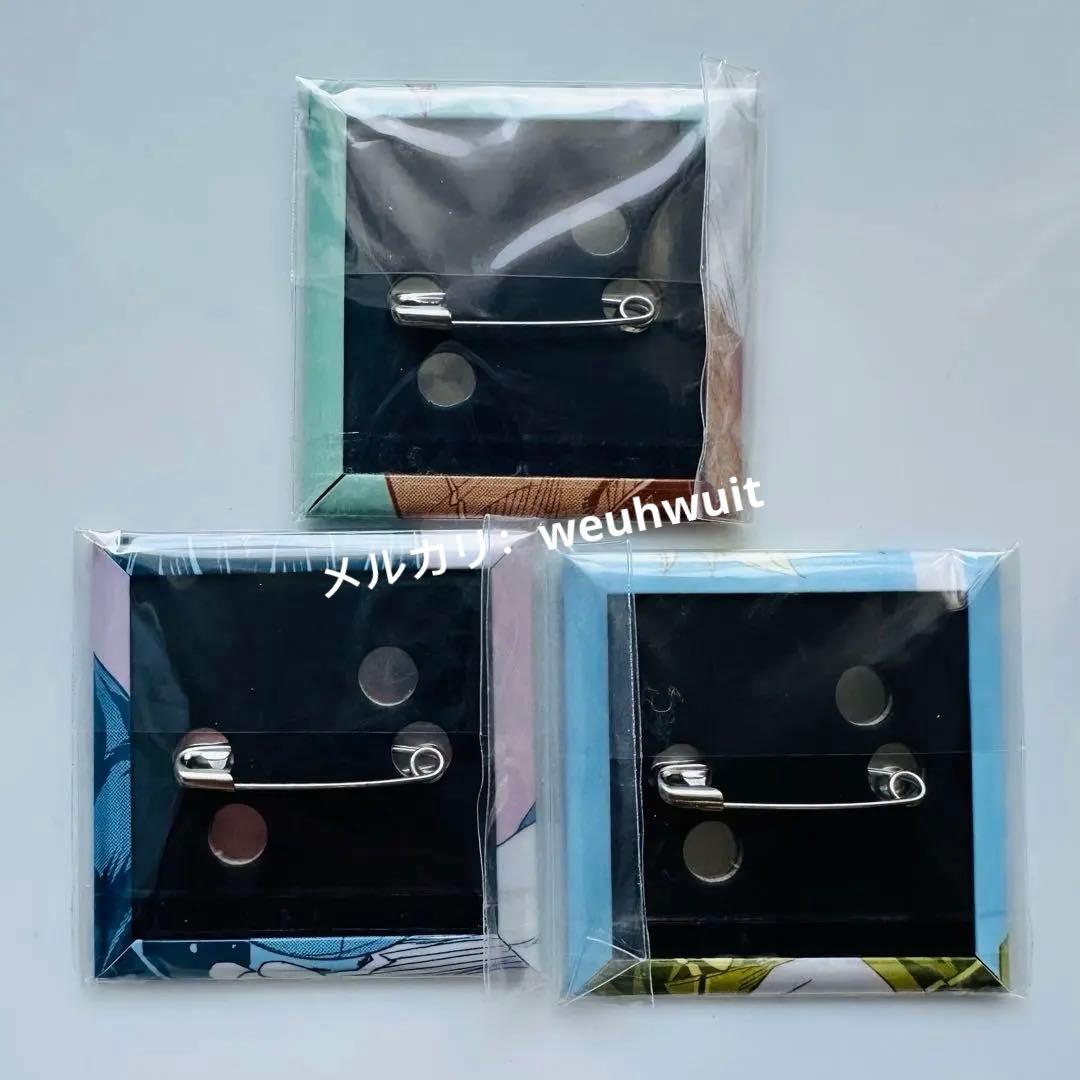 ハイキュー バラエティバッグ 日向翔陽 影山飛雄 月島蛍 スクエア缶バッジ