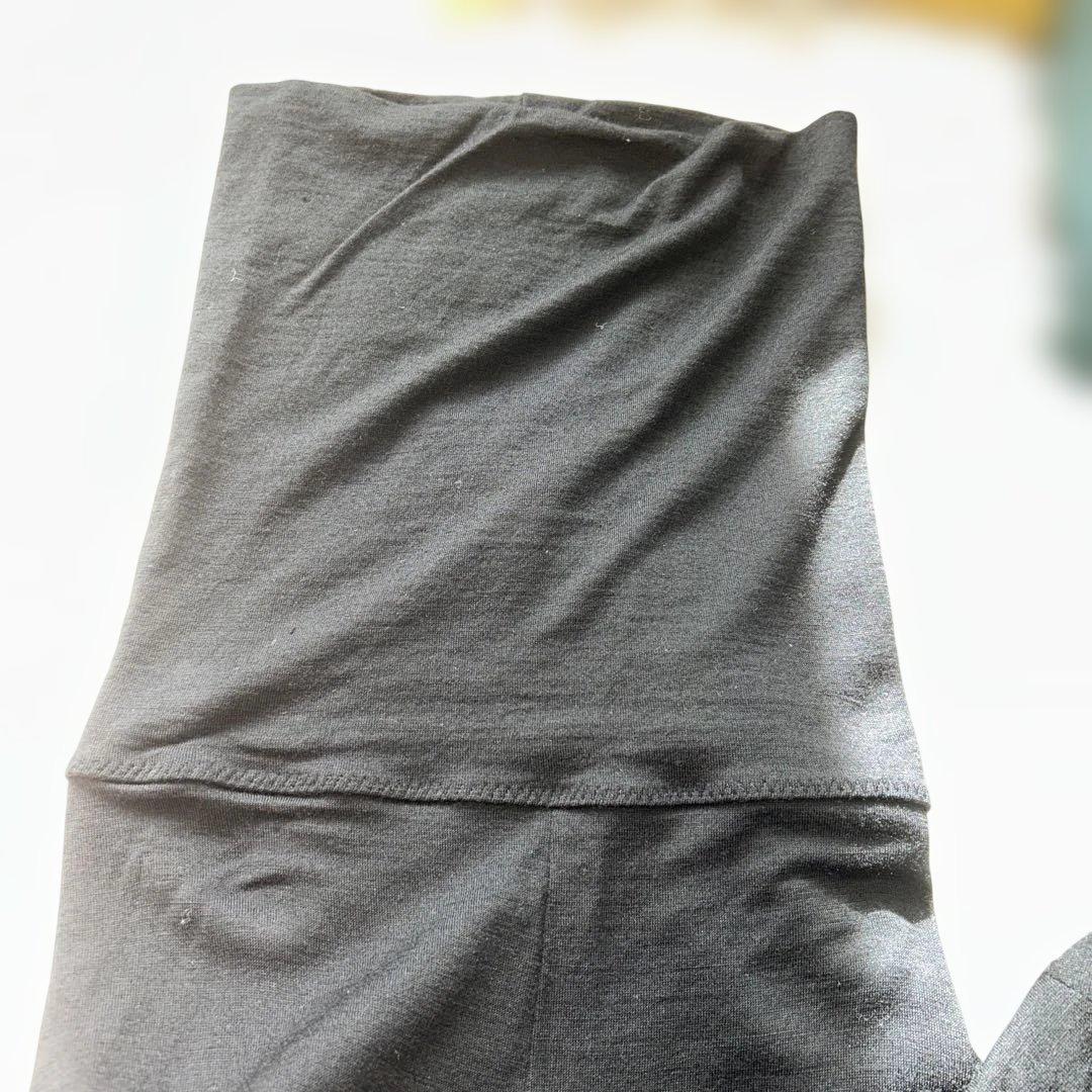 ジュンヤワタナベ　黒サルエルパンツ 伸縮性ウエスト