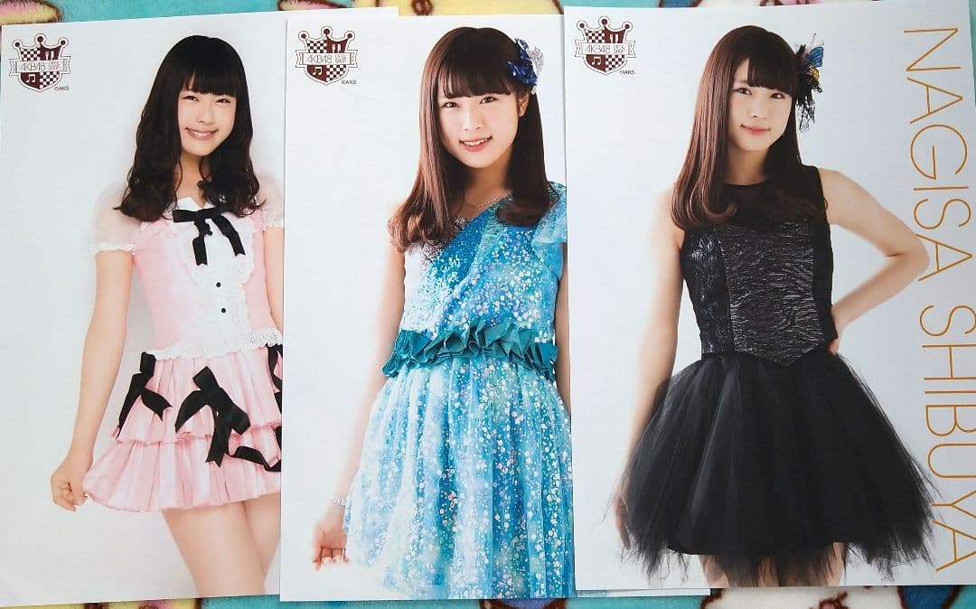 NMB48 渋谷凪咲 生写真ポスター 20枚セット