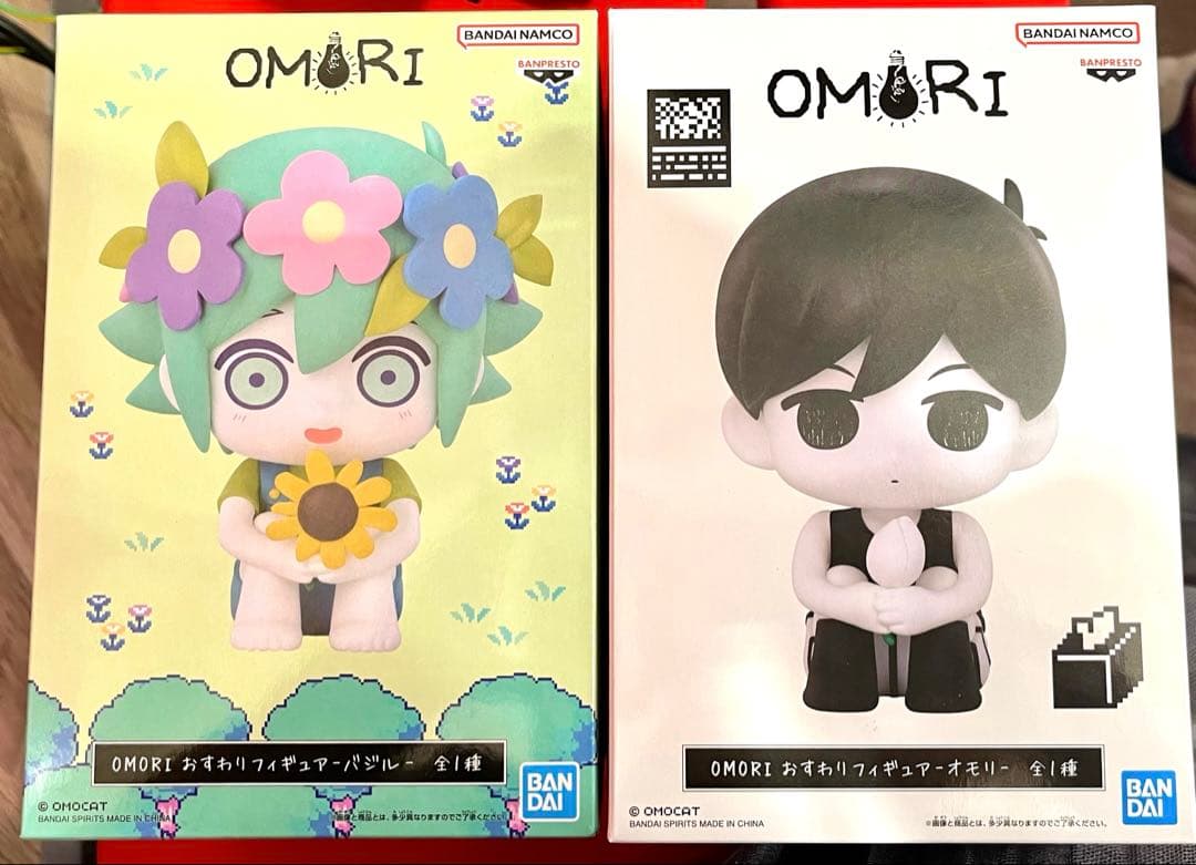 ☆OMORI おすわりフィギュア セット オモリ バジル - メルカリ