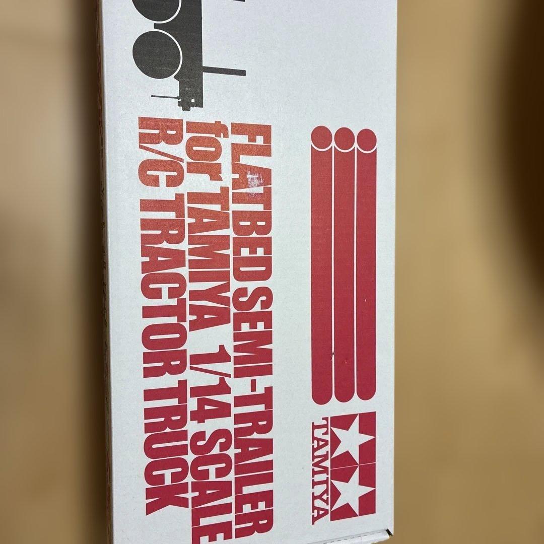 ホビーラジコン Tamiya 1/14 Scale Flatbed Semi-Trailer