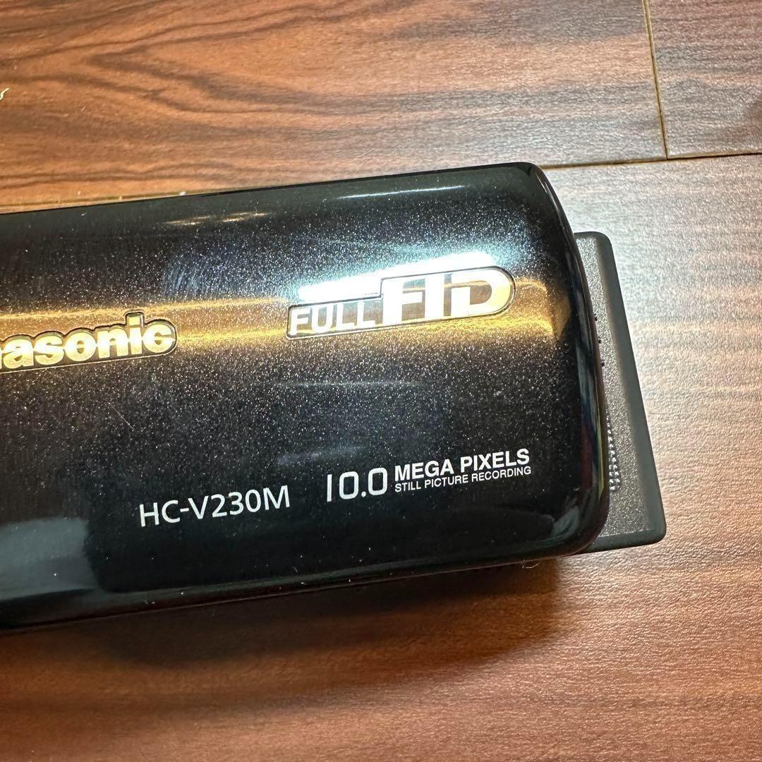 Panasonic HC-V230M-W ビデオカメラ 2454