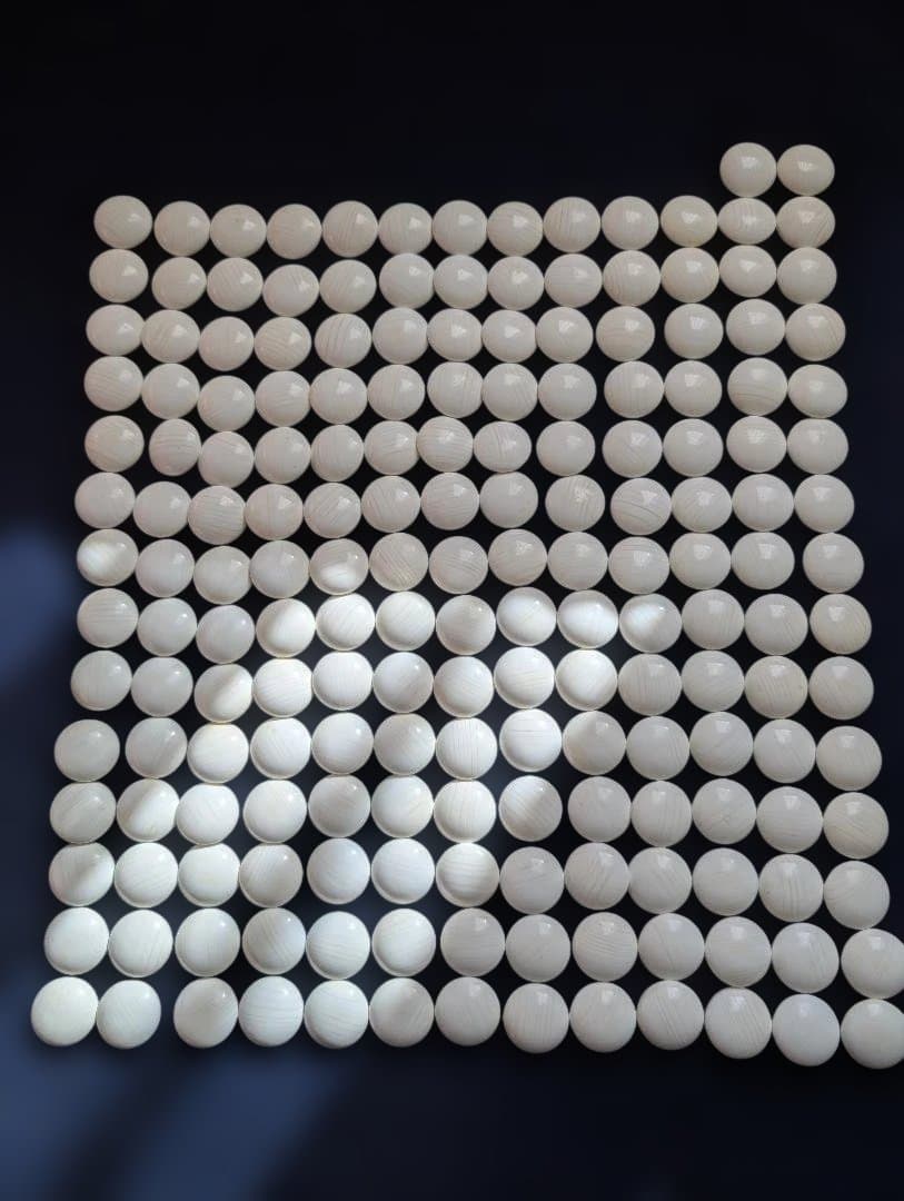 36号 蛤•那智黒 碁石セット