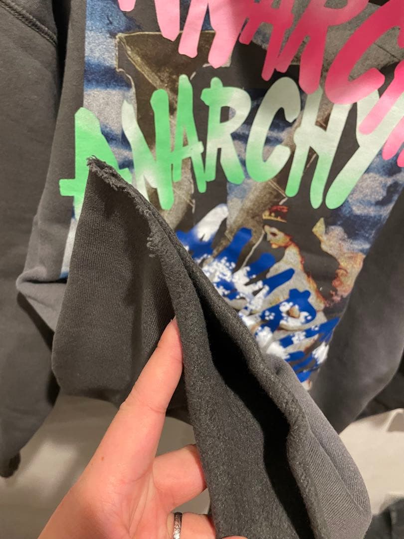 SAINT MXXXXXX セントマイケル　パーカー　ANARCHY