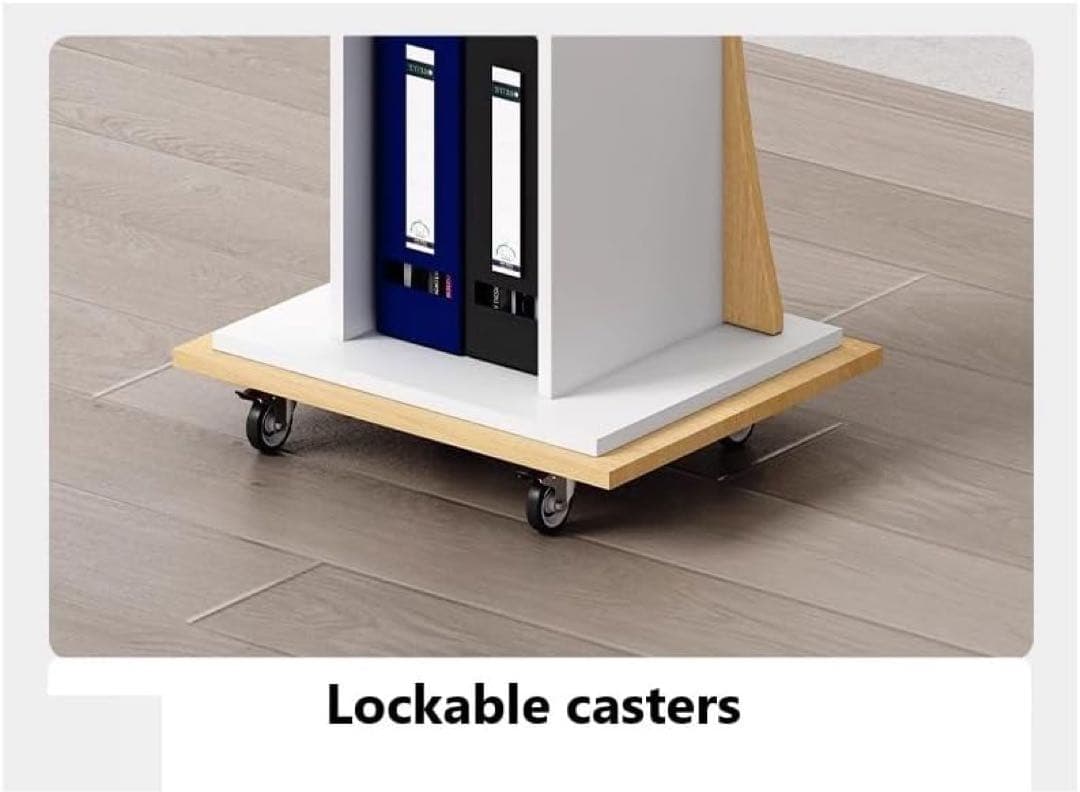 演台 演説台 司会台 キャスター付き、教会/教室用モバイル演台