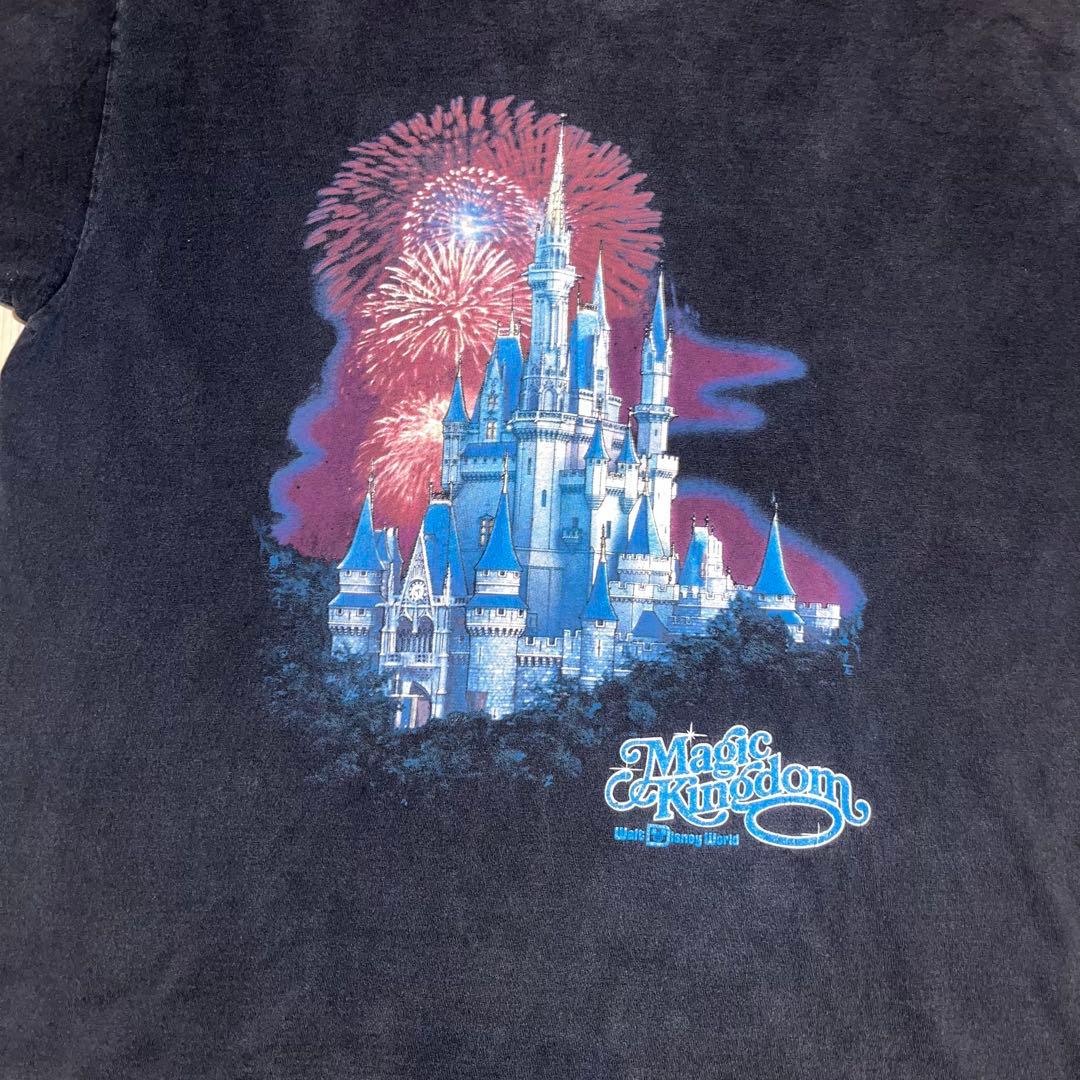 希少カラー✨90'sウォルトディズニー マジックキングダム リンガーT