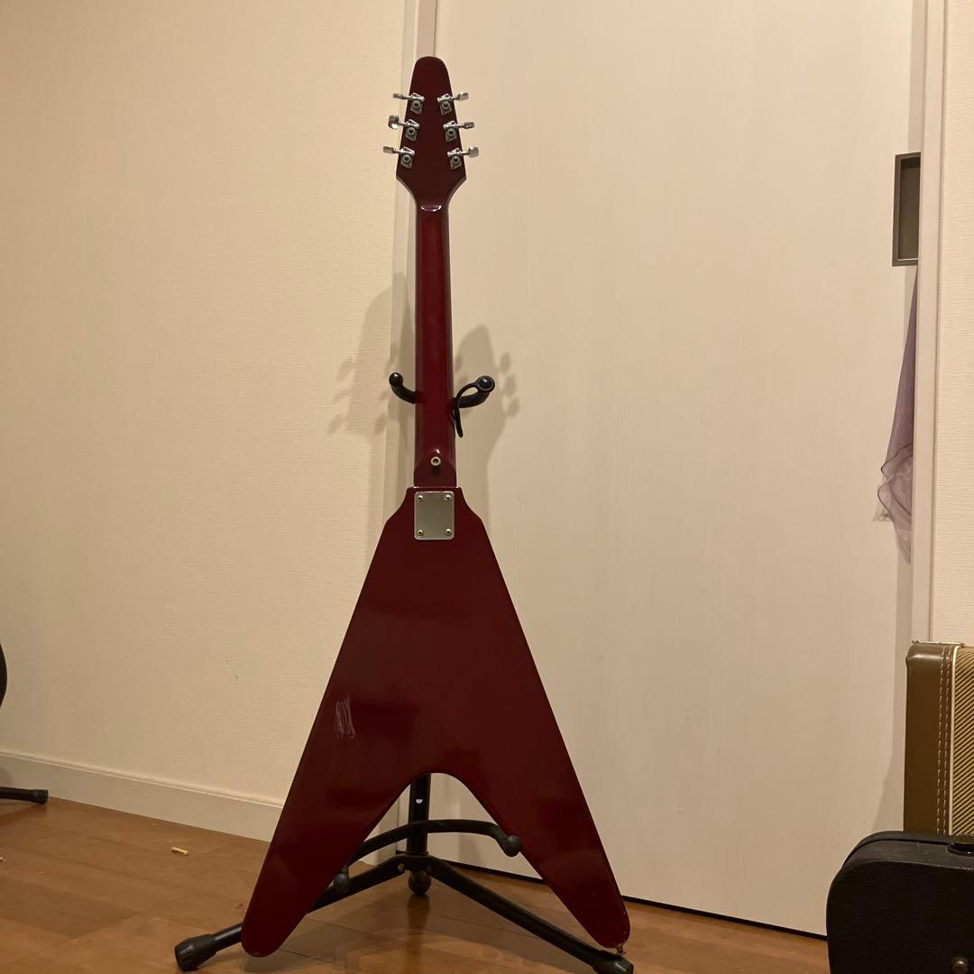 フライングV エレキギター トムソン