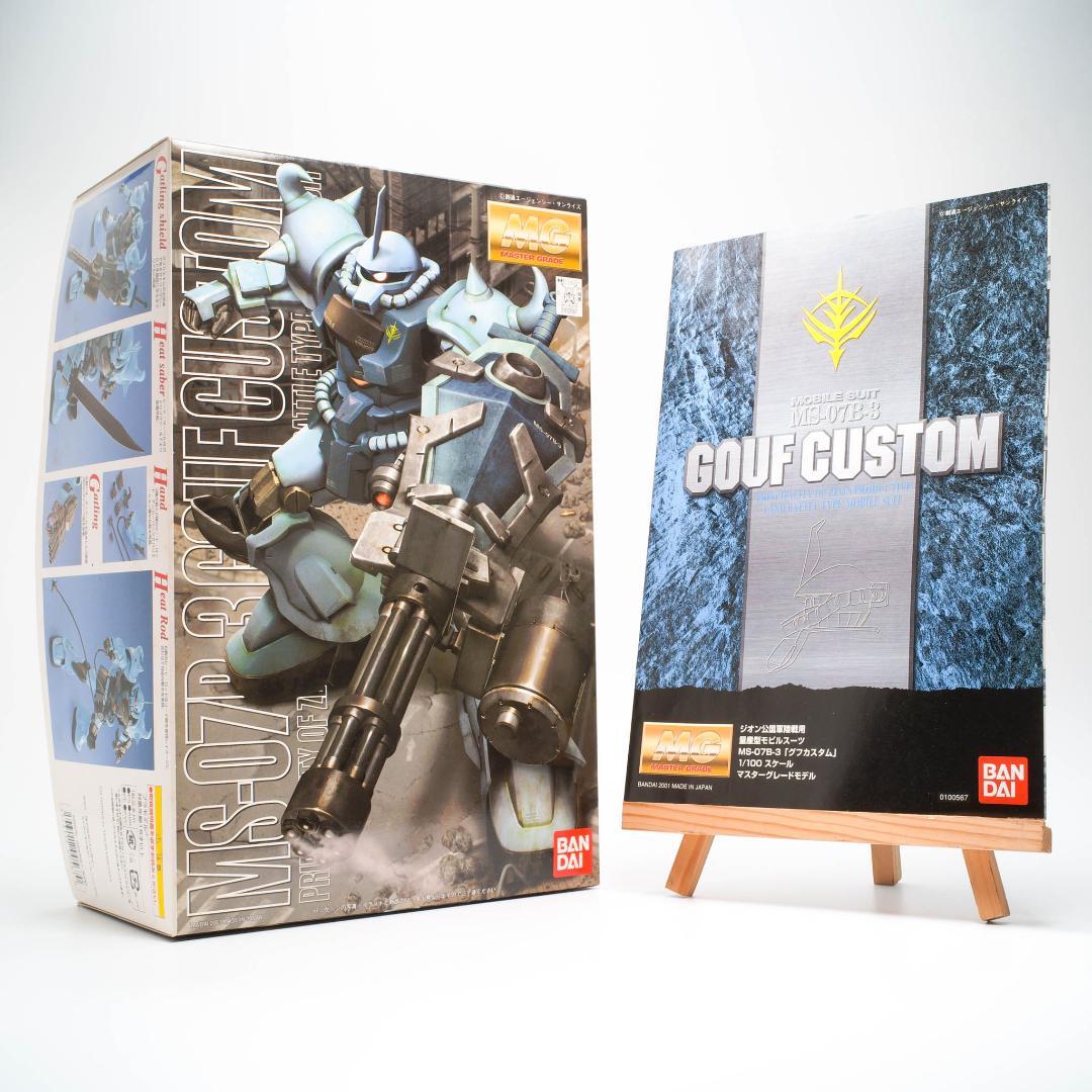 MG 1/100 MS-07B-3 グフカスタム シャー専用グフ 塗装済み完成品