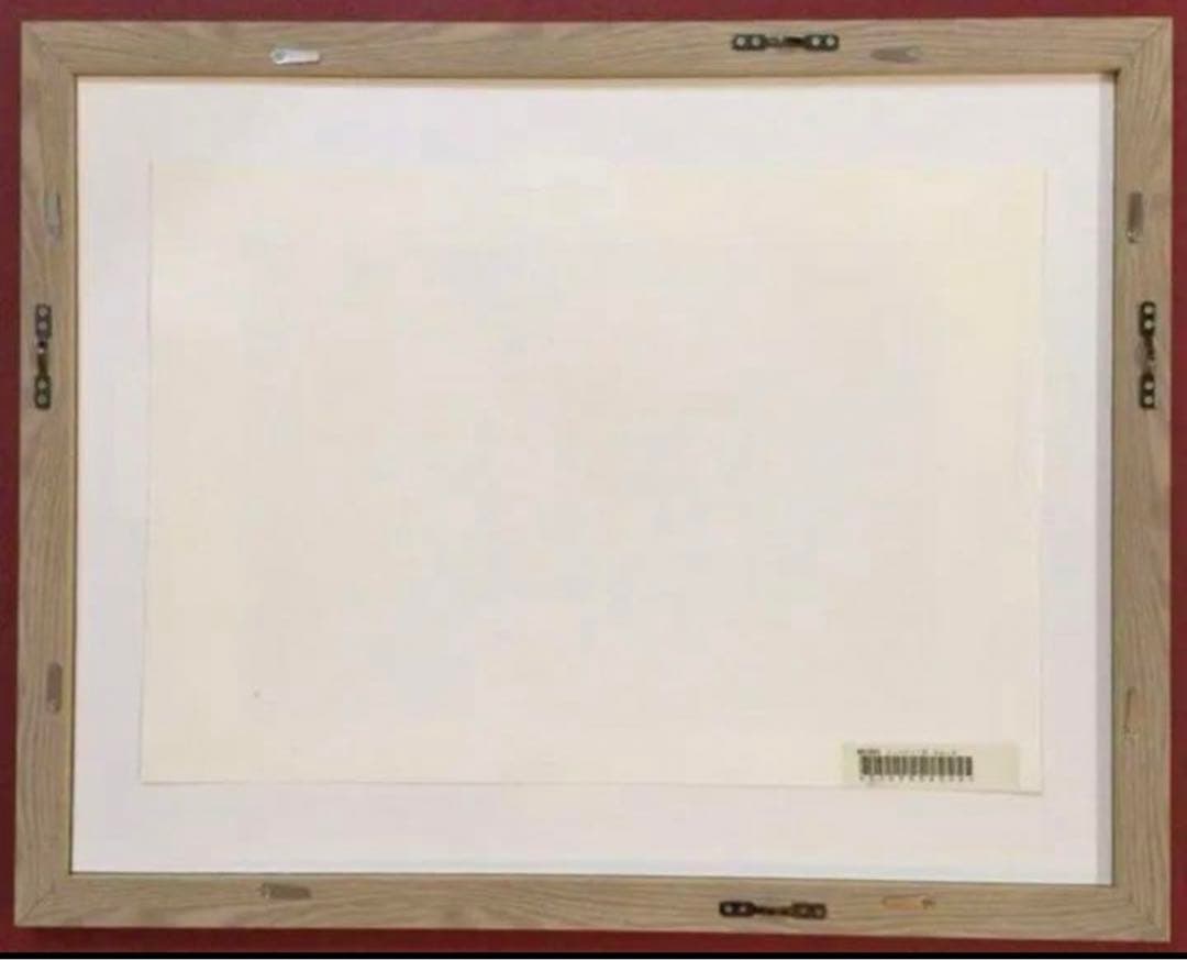 絵画・額縁・版画・織田 義郎・新品未使用・ナントゲットⅦ