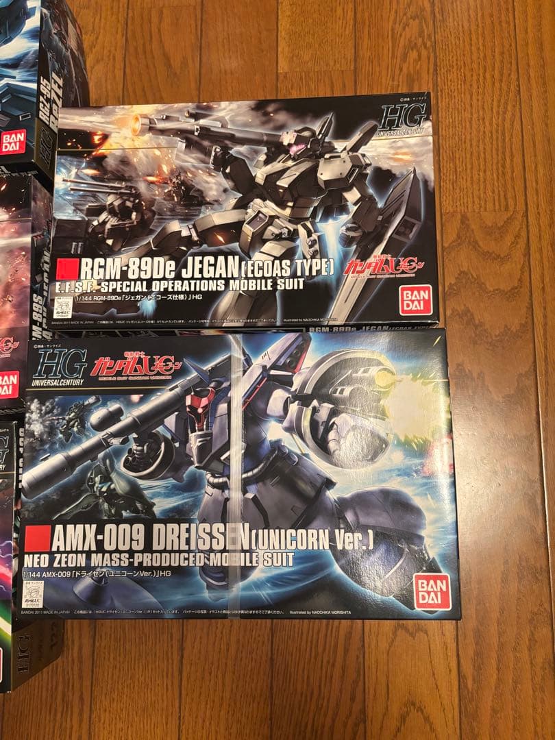 ガンダムユニコーン、水星の魔女プラモデル 16点セット