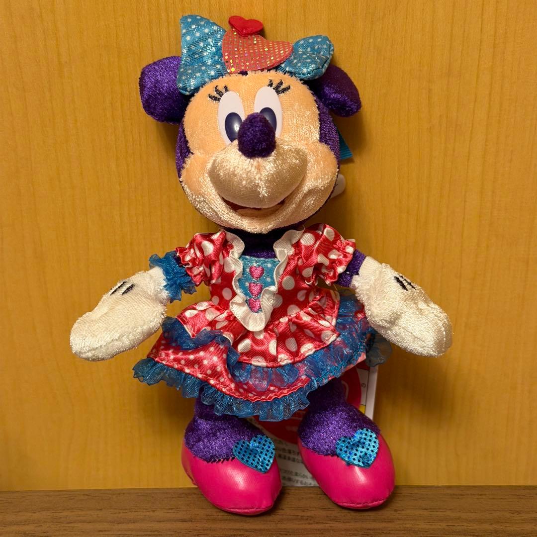 パルパルーザ　ミニーのファンダーランド　ぬいぐるみ　ぬいぐるみバッジ　4点セット