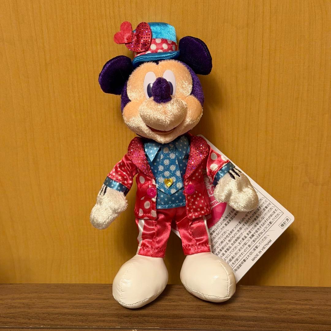 パルパルーザ　ミニーのファンダーランド　ぬいぐるみ　ぬいぐるみバッジ　4点セット