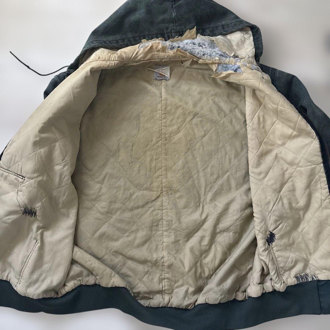 カーハート　アクティブジャケット　モスグリーン　デトロイト　サンタフェ