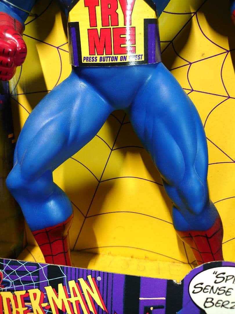 U3】トイビズ スパイダーマン 15インチ エレクトロニックトーキング