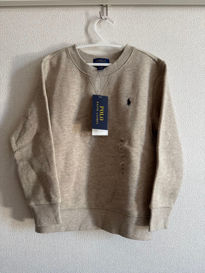 新品タグ付POLO RALPH LAUREN トレーナー サイズ5(115cm)