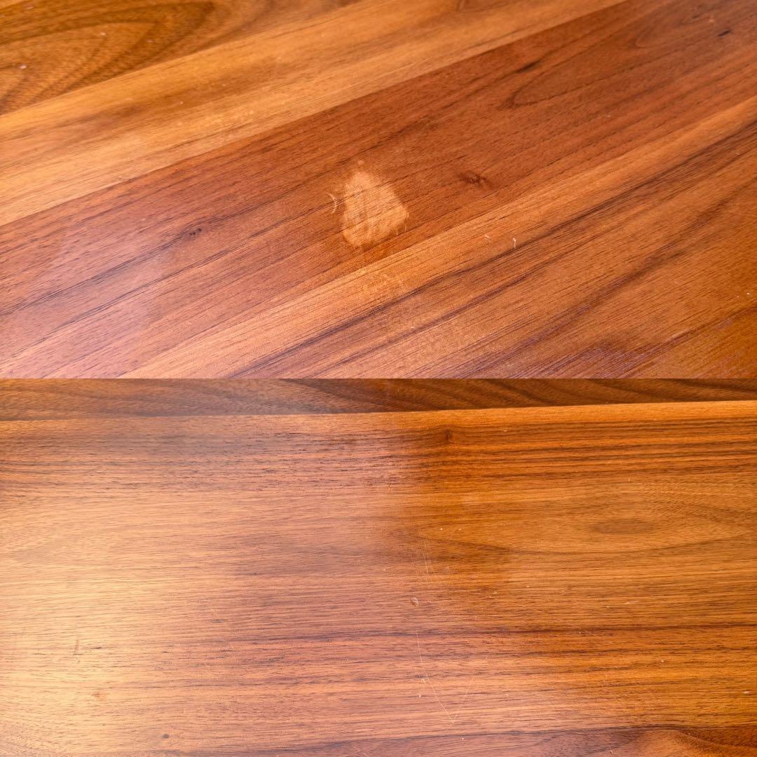 無印良品　ダイニングテーブル　ウォールナット　楕円　150cm 食卓　無垢材