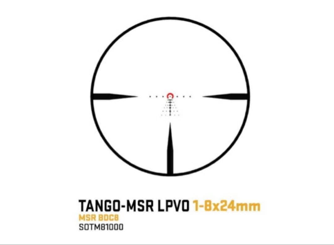 最安値！！【実物】SIG TANGO MSR 1-8x24 シグザウエルスコープ