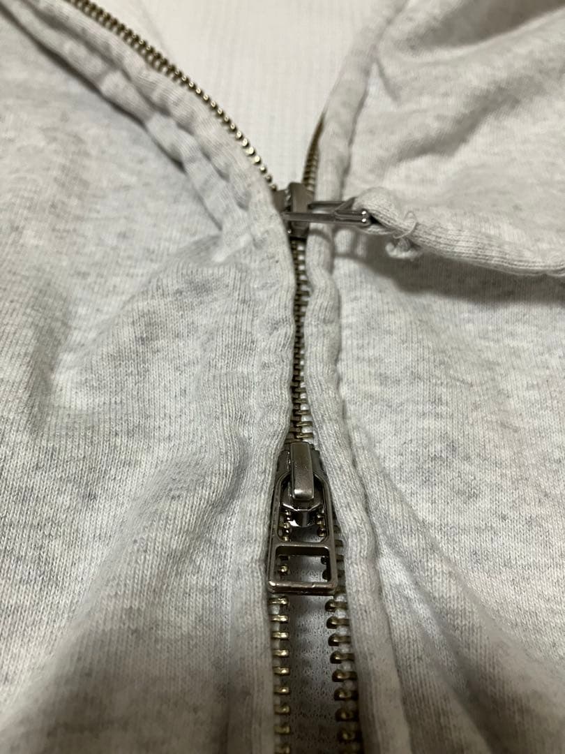 CAHLUMN グレー ダブルジップパーカー XXL 長谷川昭雄