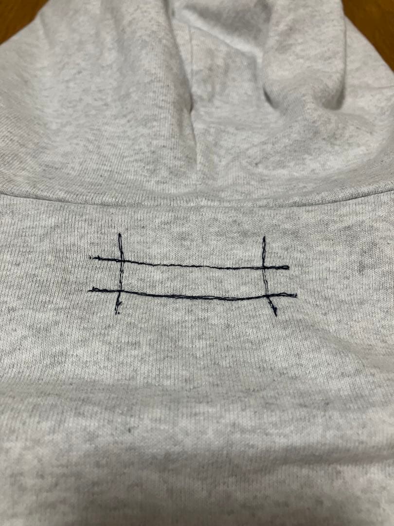 CAHLUMN グレー ダブルジップパーカー XXL 長谷川昭雄