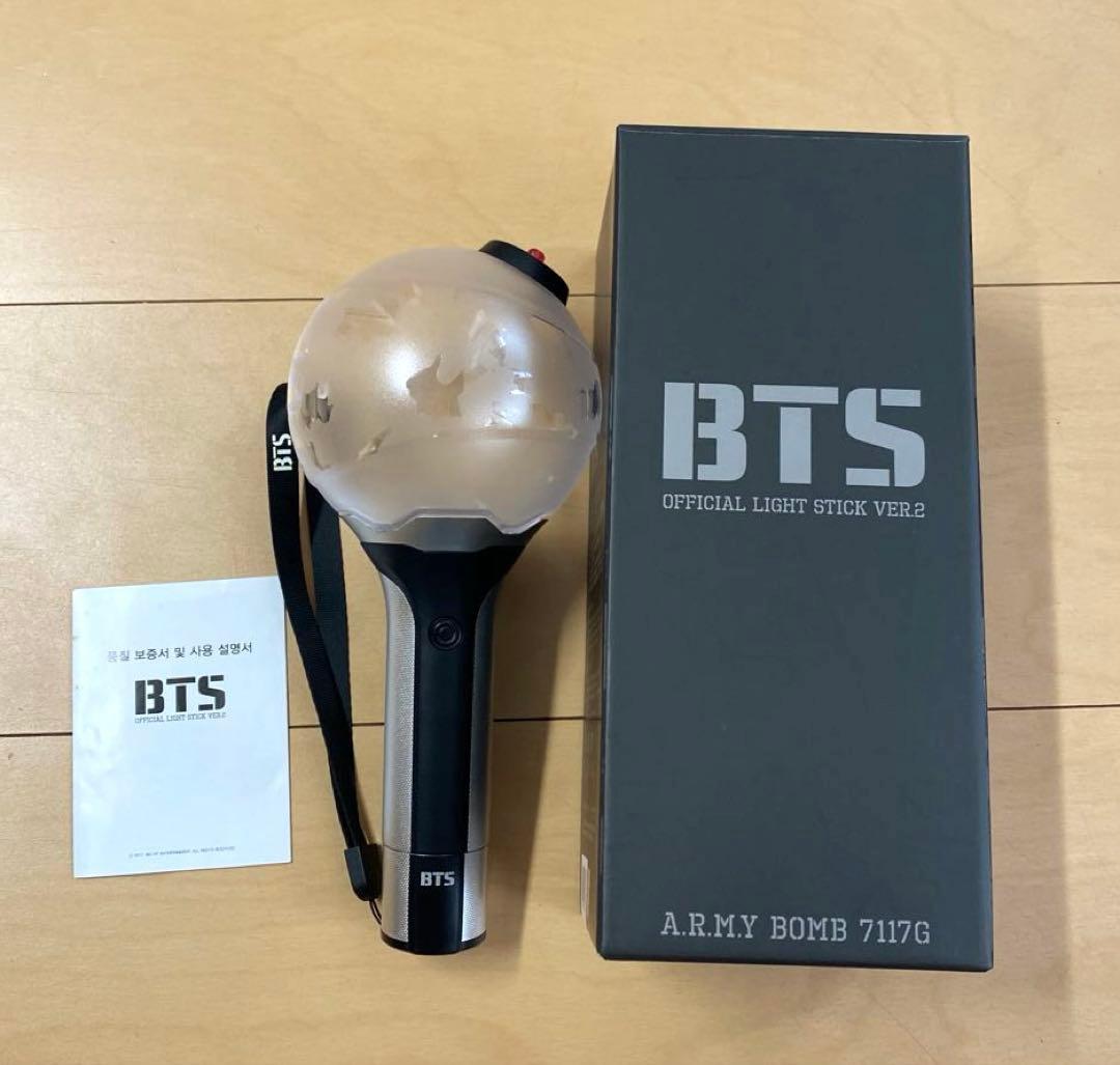 BTS Official Light Stick アミボム ペンラ ver.2 - メルカリ