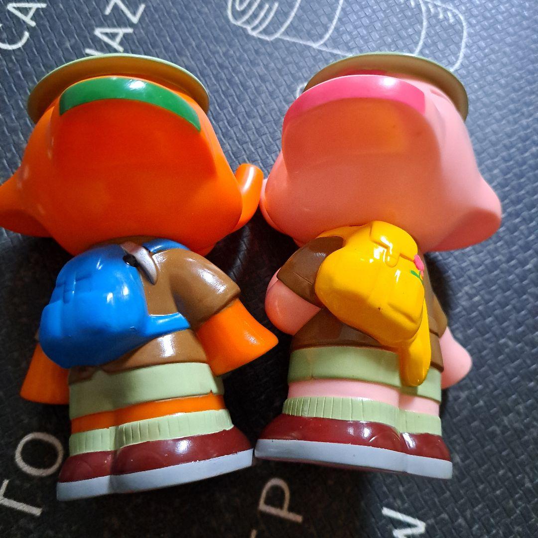 サトちゃん、サトコちゃん探検家　貯金箱　昭和レトロ　佐藤製薬