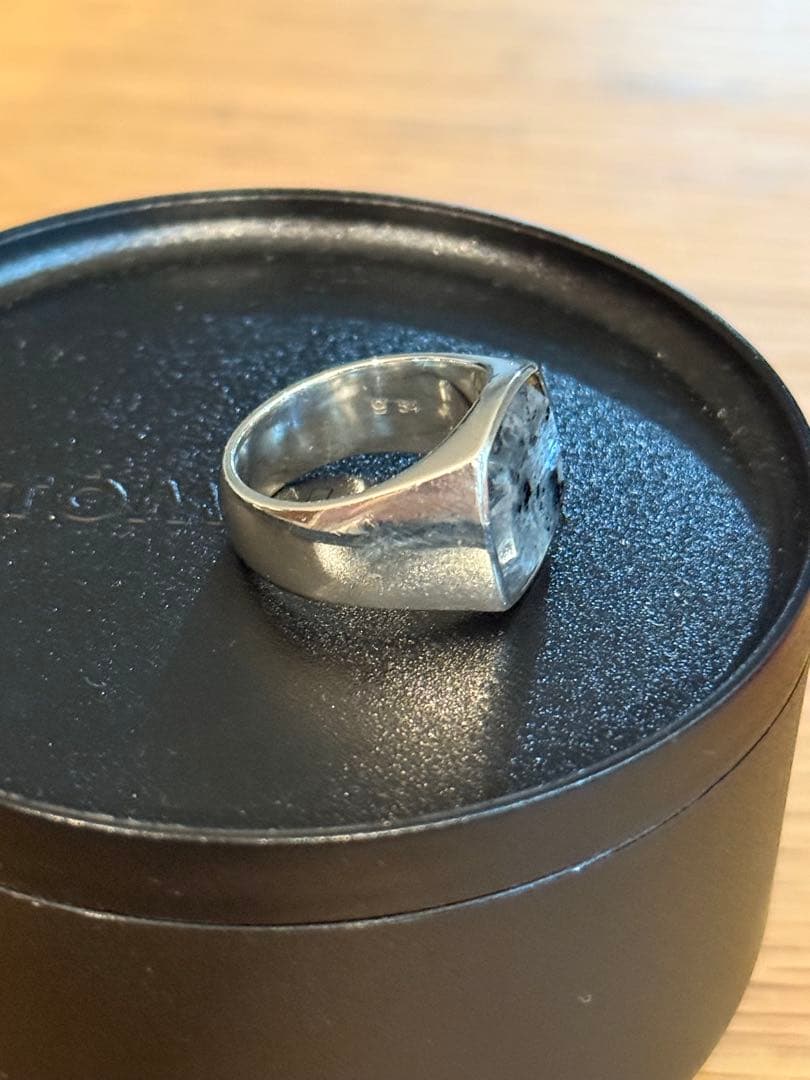 tomwood Cushion Larvikite ※割れあり　size54