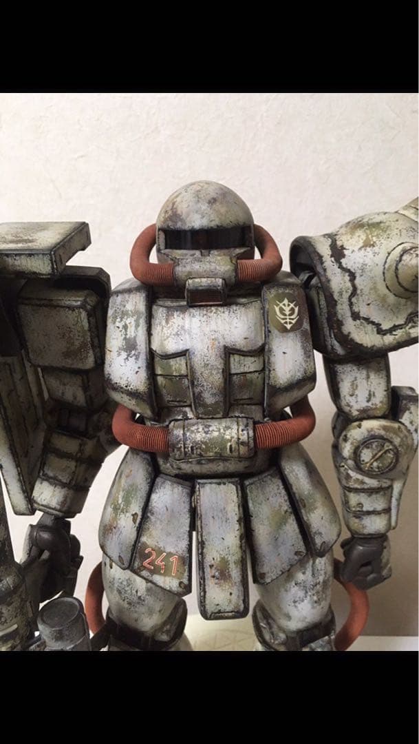 ガンプラ オラザク選手権 メガサイズ 塗装済完成品 ガンダム ザク