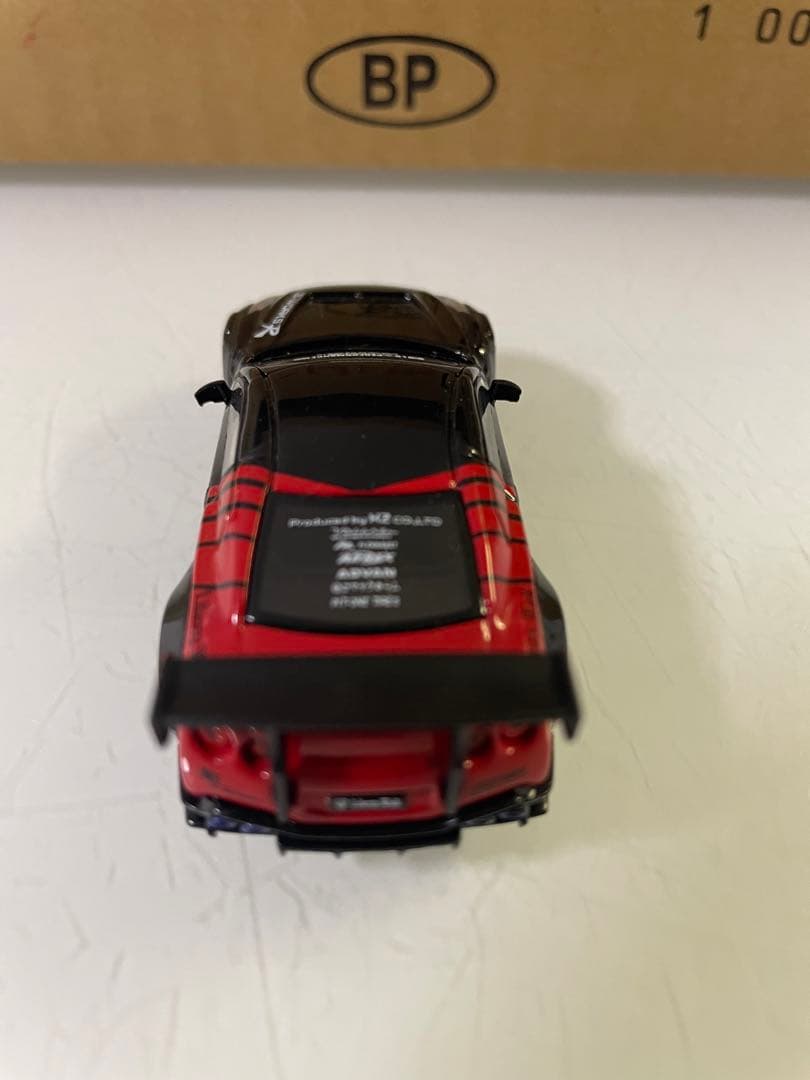 ミニカー MINI GT LB WORKS NISSAN GT-R ADVAN