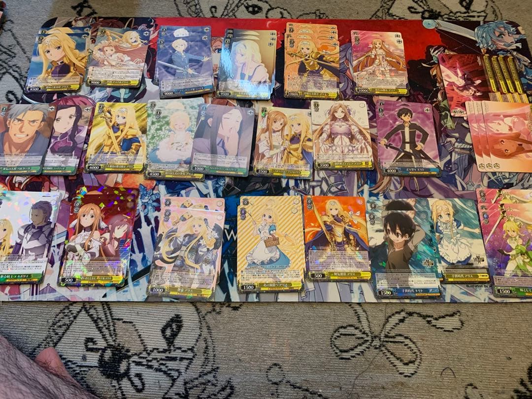 ヴァイスシュヴァルツSAOデッキ➕調整用パーツ C99728385 新