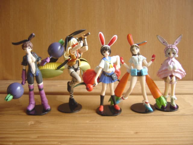 ♯Dpl28HD月面兎兵器ミーナコレクション全5種