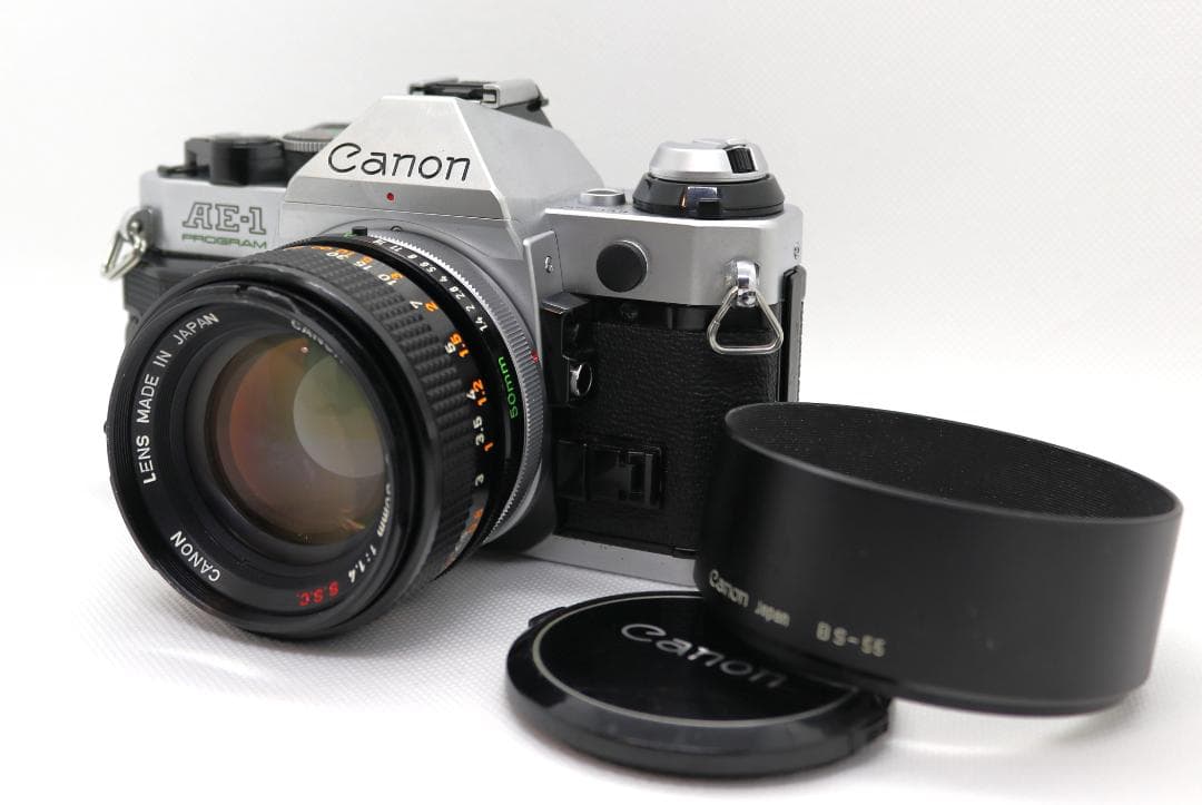 CANON AE-1 ブラック 50mm F/1.4 SSC 標準レンズセット CANON AE-1