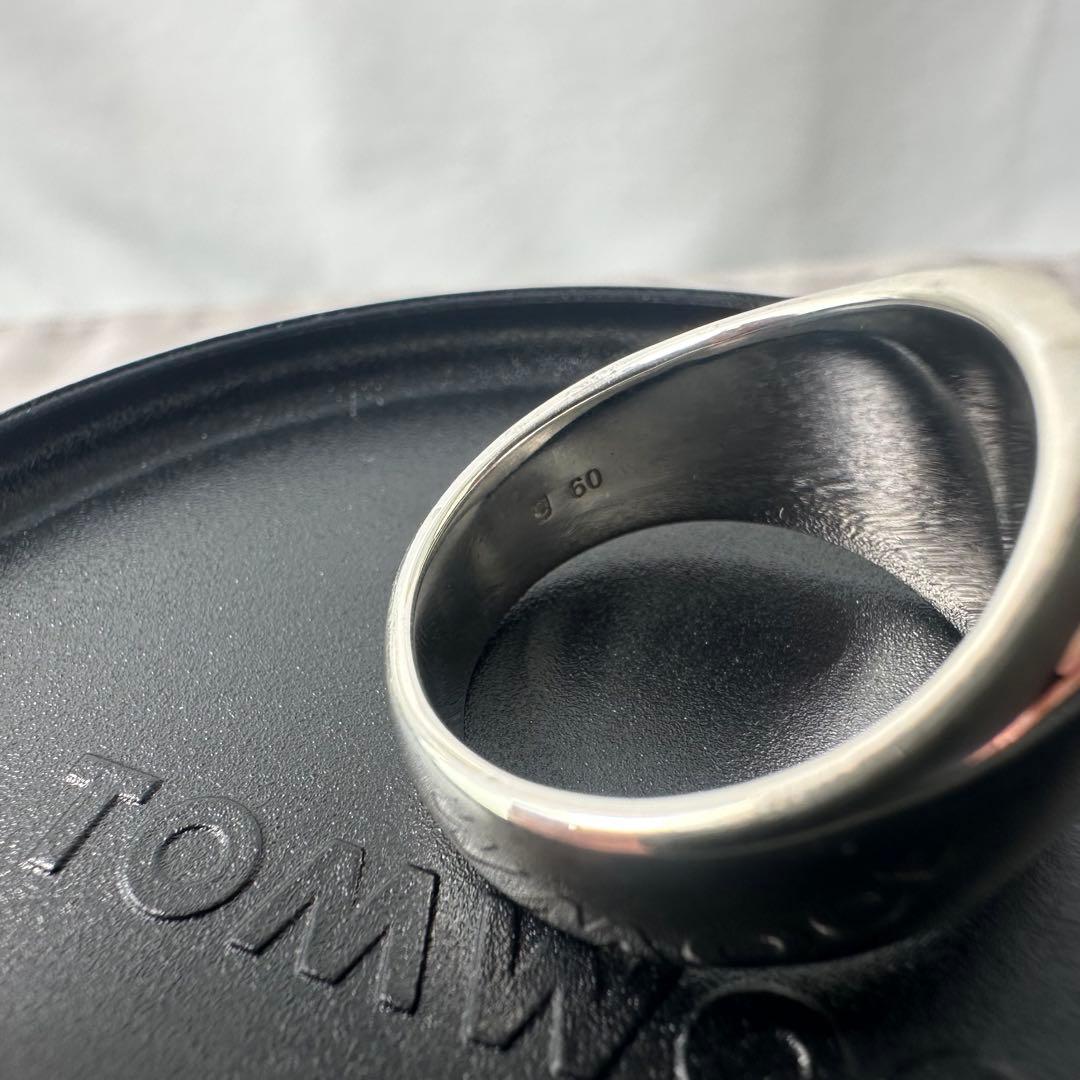 【極美品・人気の60size】Oval Blue Hawk Eye Ring