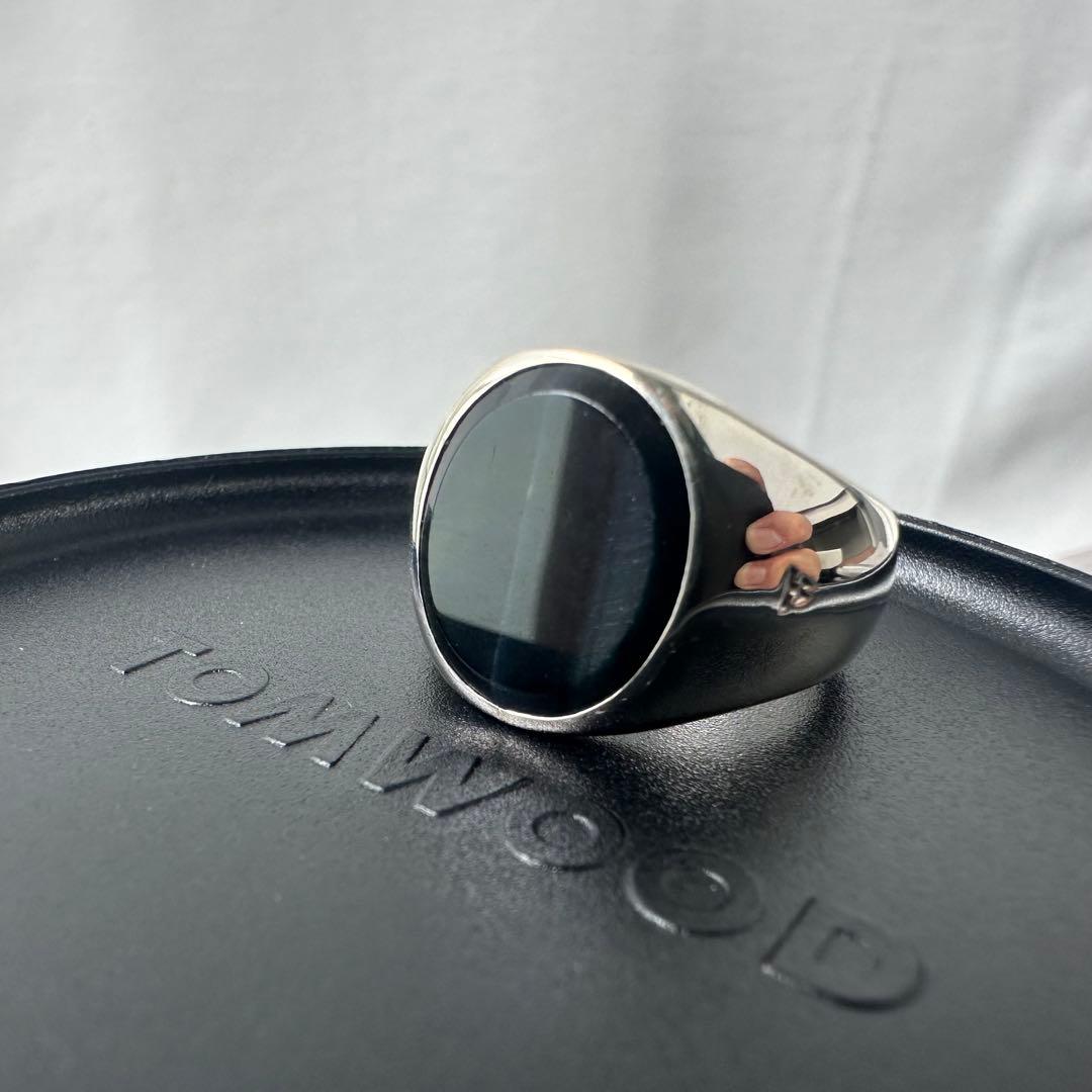 【極美品・人気の60size】Oval Blue Hawk Eye Ring