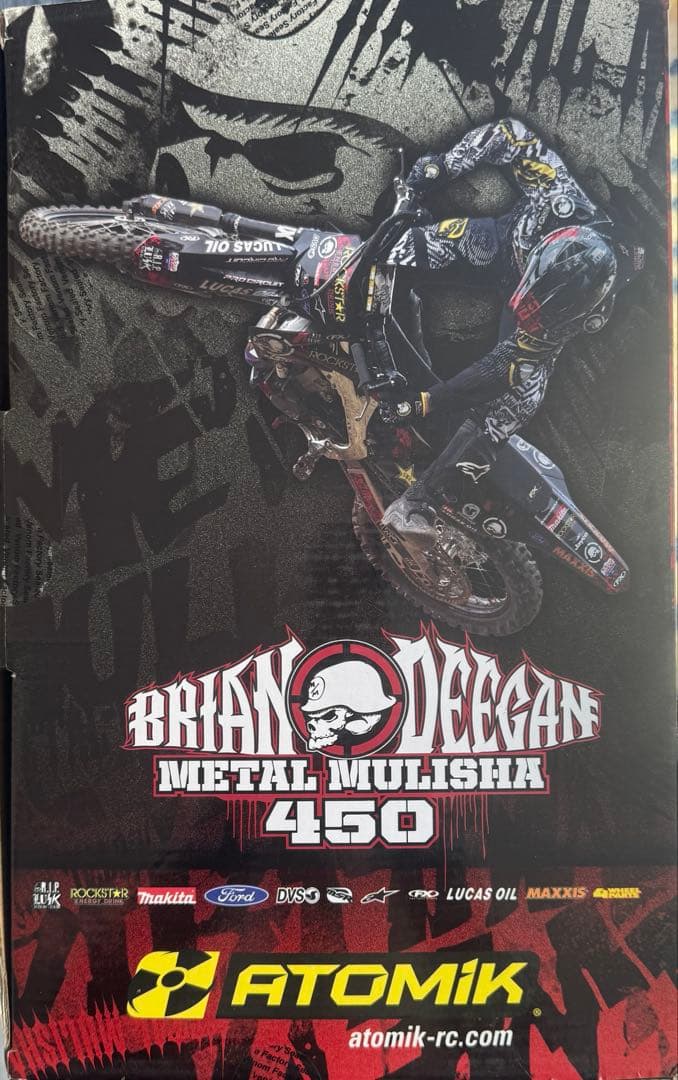 Brian Deegan l Mulisha 450 FMXバイク